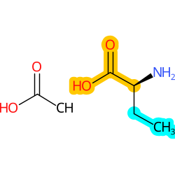 mcs + atom highlight